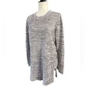 Eileen Fisher Organic Linen Lagenlook Sweater Tunic Length